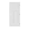 Trimlite 36" x 80" x 1-3/8" Primed 3-Panel Mission Interior Shaker 7-1/4" LH Prehung Door with Black Hinges 3068pri8403LH1D714 - alternate 1